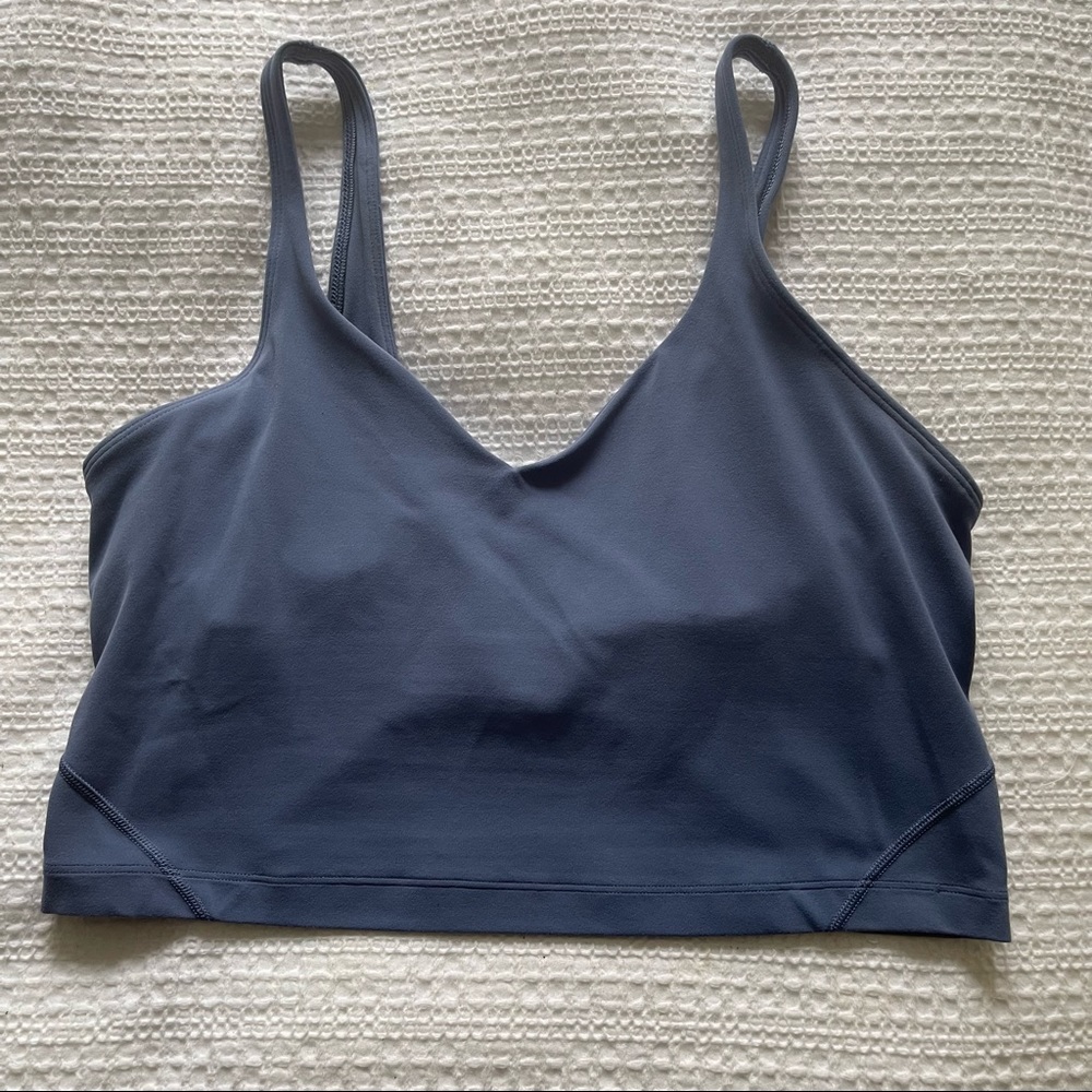 Lululemon Blue Align Tank sz 12